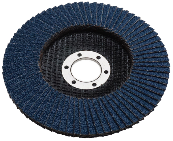 F&auml;cherschleifscheibe EcoMax &Oslash; 125 mm, ZK, schr&auml;g, Bohrung 22,23 mm, K40